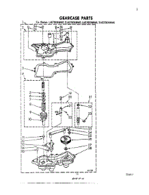 08 - Gearcase parts for Whirlpool Washer LA5705XMW0 from AppliancePartsPros.com