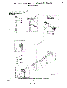 09 - Water System (Non-Suds Only) parts for Whirlpool Washer LA5710XPW1 from AppliancePartsPros.com