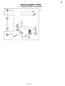 10 - Miscellaneous , Literature And Optional parts for Whirlpool Washer LA5710XPW1 from AppliancePartsPros.com