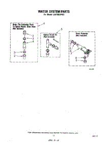 11 - Water System parts for Whirlpool Washer LA5700XPW3 from AppliancePartsPros.com