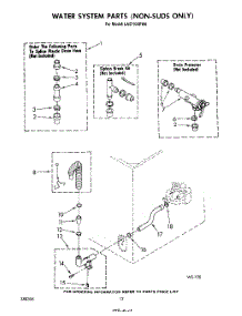 09 - Water System (Non Suds Only) parts for Whirlpool Washer LA5710XPW0 from AppliancePartsPros.com