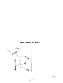 05 - Miscellaneous parts for Whirlpool Washer LA5700XPW5 from AppliancePartsPros.com
