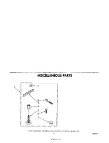 05 - Miscellaneous parts for Whirlpool Washer LA5700XPW4 from AppliancePartsPros.com
