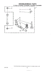 07 - Miscellaneous , Literature And Optional parts for Whirlpool Washer LA5705XMW1 from AppliancePartsPros.com
