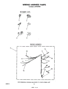 08 - Wiring Harness parts for Whirlpool Washer LA5700XPW4 from AppliancePartsPros.com