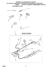 07 - Wiring Harness parts for Whirlpool Washer LSC6244BW0 from AppliancePartsPros.com