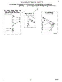 08 - Water System parts for Whirlpool Washer LSC6244BW0 from AppliancePartsPros.com