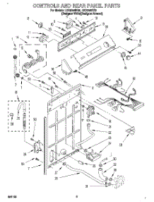 02 - Controls And Rear Panel parts for Whirlpool Washer LSC9245BZ0 from AppliancePartsPros.com
