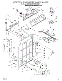 02 - Controls And Rear Panel parts for Whirlpool Washer LSC9355BQ0 from AppliancePartsPros.com