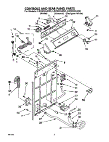 02 - Controls And Rear Panel parts for Whirlpool Washer LSC8245AW0 from AppliancePartsPros.com