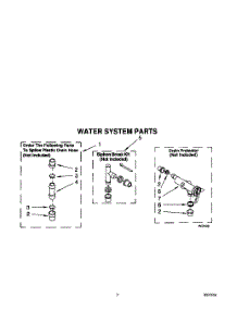 05 - Water System parts for Whirlpool Washer LSC8245AW0 from AppliancePartsPros.com