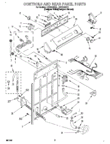 02 - Controls And Rear Panel parts for Whirlpool Washer LSC9245BQ1 from AppliancePartsPros.com
