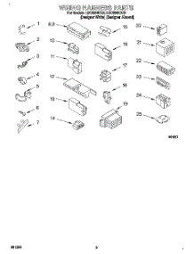 07 - Wiring Harness parts for Whirlpool Washer LSC8244DZ0 from AppliancePartsPros.com