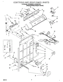 02 - Controls And Rear Panel parts for Whirlpool Washer LSC8244BQ1 from AppliancePartsPros.com