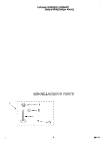 03 - Miscellaneous parts for Whirlpool Washer LSC8244BQ1 from AppliancePartsPros.com