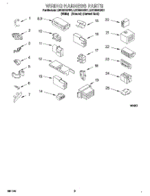 07 - Wiring Harness parts for Whirlpool Washer LSC8244BG1 from AppliancePartsPros.com