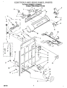 02 - Controls And Rear Panel parts for Whirlpool Washer LSC9355BZ1 from AppliancePartsPros.com