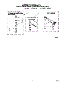 08 - Water System parts for Whirlpool Washer LSC8244BN0 from AppliancePartsPros.com