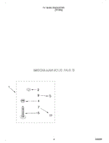 04 - Miscellaneous parts for Whirlpool Washer 3CA2781XSW1 from AppliancePartsPros.com