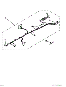 06 - Wiring Harness parts for Whirlpool Washer LCR7244DZ0 from AppliancePartsPros.com