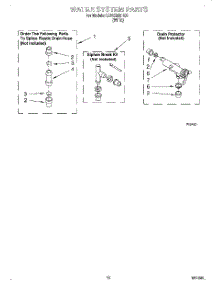 07 - Water System parts for Whirlpool Washer LCR5232HQ0 from AppliancePartsPros.com
