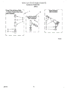 09 - Water System parts for Whirlpool Washer BYCW4271W0 from AppliancePartsPros.com