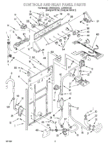 02 - Controls And Rear Panel parts for Whirlpool Washer LSS9244EQ0 from AppliancePartsPros.com