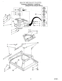 05 - Machine Base parts for Whirlpool Washer LSS9244EQ0 from AppliancePartsPros.com