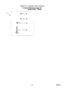 10 - Miscellaneous, Optional parts for Whirlpool Washer GSQ9612KQ0 from AppliancePartsPros.com