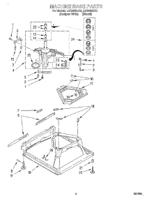 05 - Machine Base parts for Whirlpool Washer LSQ9665JT0 from AppliancePartsPros.com