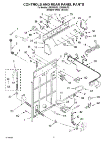 02 - Controls And Rear Panel parts for Whirlpool Washer LSN2000JT2 from AppliancePartsPros.com