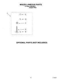 10 - Miscellaneous, Optional parts for Whirlpool Washer LSB6400KQ1 from AppliancePartsPros.com