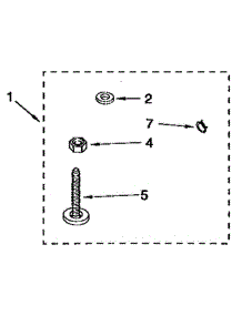 Miscellaneous parts for Whirlpool Washer LSR7233BNO from AppliancePartsPros.com