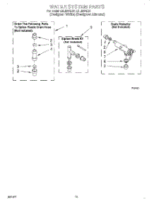 09 - Water System parts for Whirlpool Washer LSL9244EZ0 from AppliancePartsPros.com