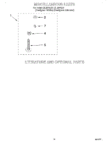 10 - Miscellaneous, Lit / Optional parts for Whirlpool Washer LSL9244EZ0 from AppliancePartsPros.com
