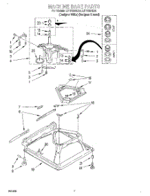 04 - Machine Base parts for Whirlpool Washer LSR7200EQ0 from AppliancePartsPros.com