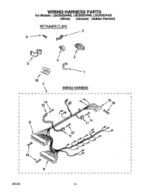 08 - Wiring Harness parts for Whirlpool Washer LSC9355AG0 from AppliancePartsPros.com
