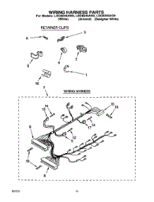 08 - Wiring Harness parts for Whirlpool Washer LSC8245AN0 from AppliancePartsPros.com