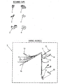 Wiring Harness parts for Whirlpool Washer LA5300XSG1 from AppliancePartsPros.com