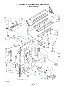 03 - Controls And Rear Panel parts for Whirlpool Washer LA9800XTG0 from AppliancePartsPros.com