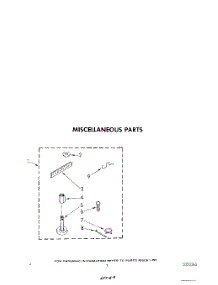 05 - Miscellaneous parts for Whirlpool Washer LA5500XSG1 from AppliancePartsPros.com