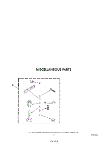 05 - Miscellaneous parts for Whirlpool Washer LA5580XTN0 from AppliancePartsPros.com