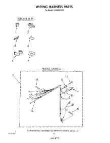 08 - Wiring Harness parts for Whirlpool Washer LA5500XSN1 from AppliancePartsPros.com