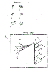 Wiring Harness parts for Whirlpool Washer LA7800XSG2 from AppliancePartsPros.com