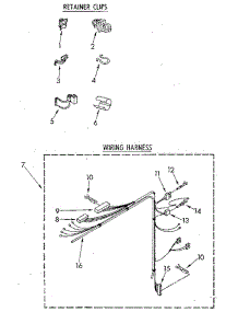 Wiring Harness parts for Whirlpool Washer LA5300XSM2 from AppliancePartsPros.com