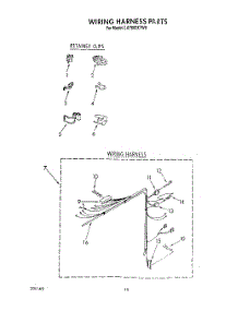 08 - Wiring Harness parts for Whirlpool Washer LA7800XTG0 from AppliancePartsPros.com
