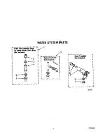 06 - Water System parts for Whirlpool Washer LA5500XTN1 from AppliancePartsPros.com