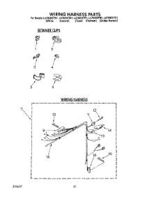 08 - Wiring Harness parts for Whirlpool Washer LA7800XTG1 from AppliancePartsPros.com