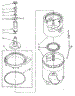 Agitator, Basket And Tub