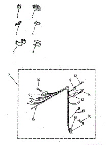 Wiring Harness parts for Whirlpool Washer LA5300XSN0 from AppliancePartsPros.com